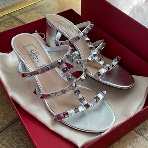 Valentino Block Heel Sandals